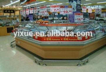 fish refrigeration showcase;meat cabinet refrigerator