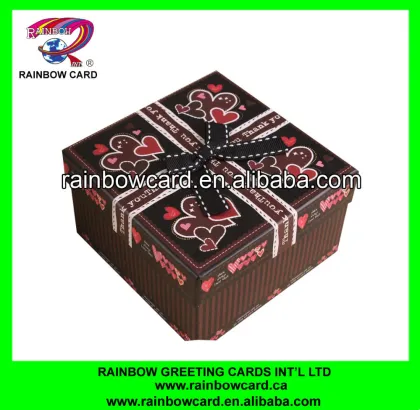 High quality fancy merci chocolate box