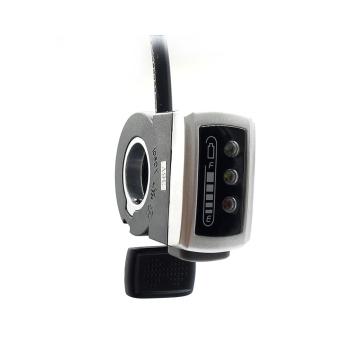 GreenPedal Wuxing 106X Electronic Pedal Thumb Throttle for E-bike Kit with Battery Indicator and Power Switch