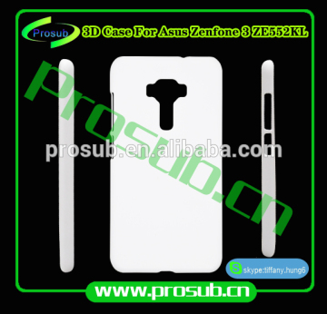 3d sublimation diy blank cell phone case cover skin for Prosub- Asus Zenfone3 ZE552KL