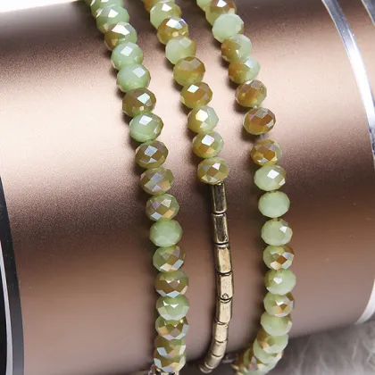 Costume Jewelry Hot Sale Multilayer Seed Bead Bracelet