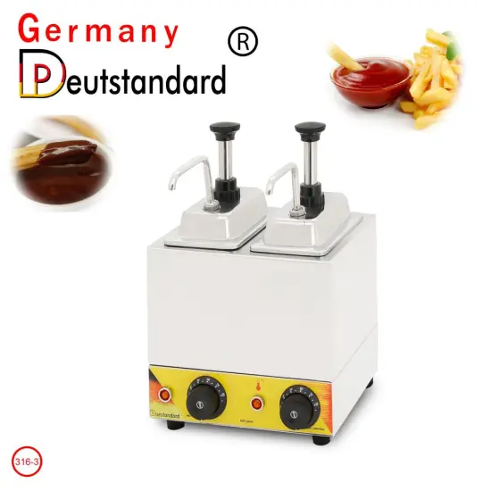 double head sauce dispense warmer