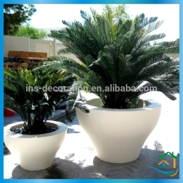 Eco-friendly resin flower pots