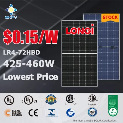 Longi Solar Panels: 430W, 435W, and 440W High-Efficiency Monocrystalline Tiger Pro Panels with Half-Cell Technology by Longi Solar Panel Manufacturer