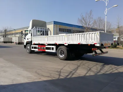Flatbed Truck with Integrated Camera Lighting System