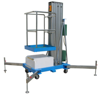 Mobile aluminum lifting platform