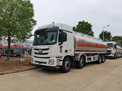 Chusheng Auman Aluminum Alloy Fuel Tank Truck