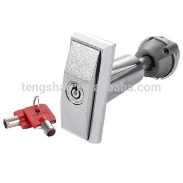 tubular key book vending machine lock