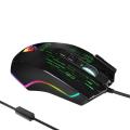 LCD Lighted Gaming Wired Mouse met DPI 10000