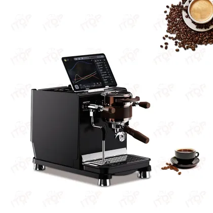 Electric Espresso Maker: Dual Boiler Single-Head Semi-Automatic Coffee Machine