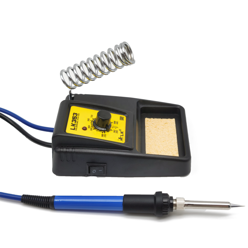 220V Electric Soldering Irons with Temperature Adjustment and External Heating Element
