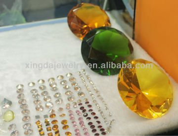 hot sale glass gemstones for jewelry price AAAAA quanlity brillitant cut