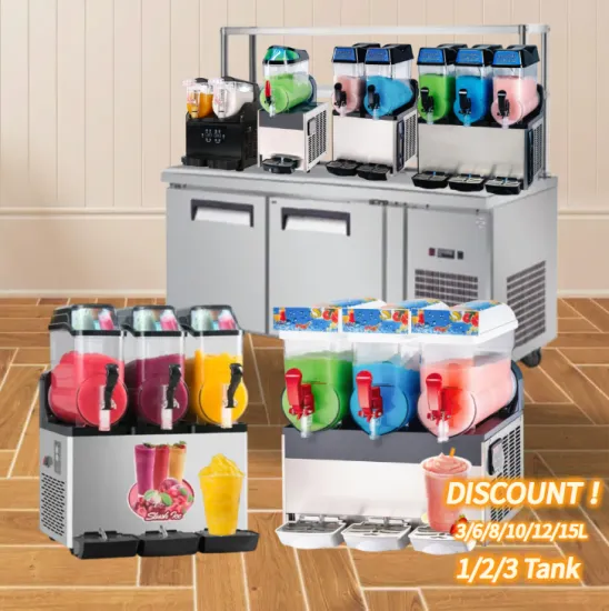 Slush Machine: Zhejiang Frozen Drink & Juice Ice Maker for Sale in USA Commercial Equipment