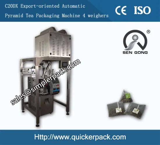 Triangle Nylon Bag Packing Machine with Thread and Tag