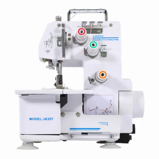 High Quality Three-Thread Mini Household Overlock Sewing Machine - 257D Multifunction Sewing Machine