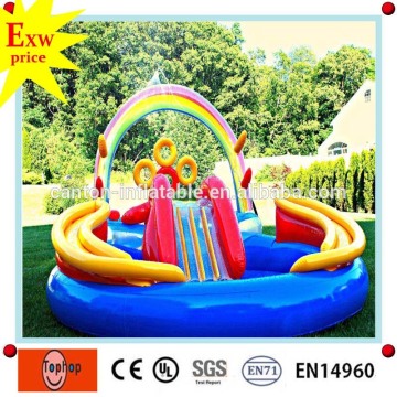 pvc tarpaulin swimming pool equipment inflatable kids pool for sale