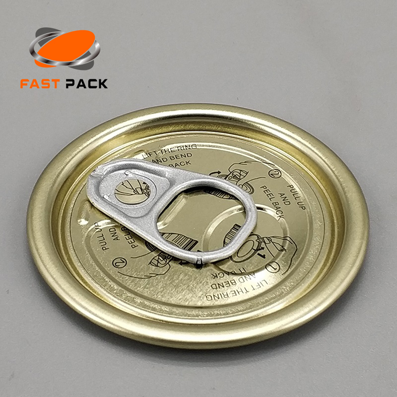 Easy open. Крышка жестяная easy open с ключом под золото. печать на алюминиевой банке. пэт банки с алюминиевой крышкой easy open. крышкой easy open (met-pet).