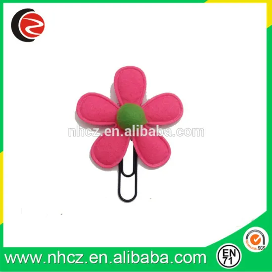 Red Sunflower Fabric bookmark