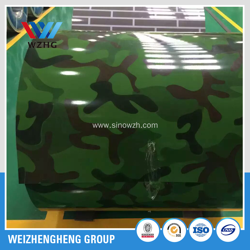 DX51D prepainted galvanized steel coil