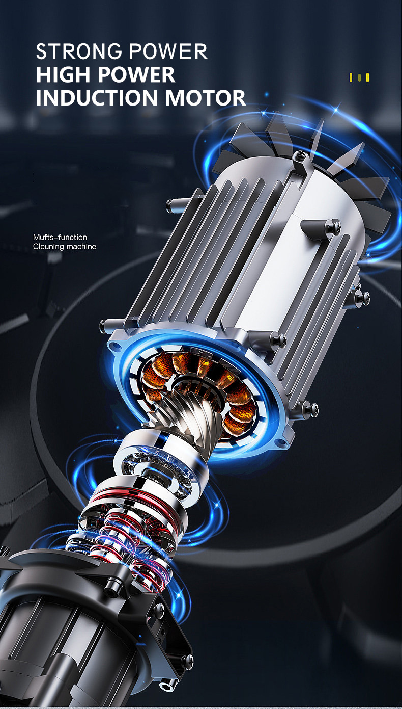 2200w Electric Cyclone 3-in-1 Dry Vacuum Cleaner, Wet Blower, And Dust ...