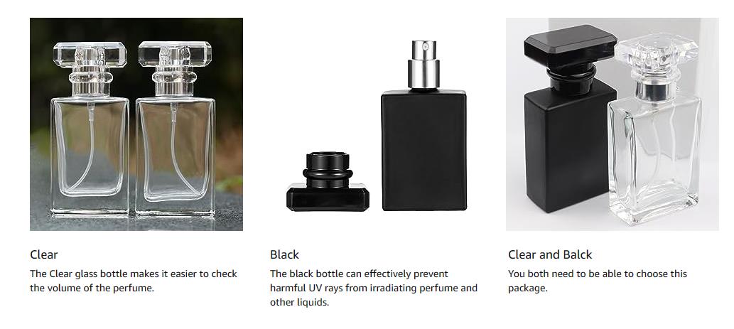 Refillable Perfume Bottle Square