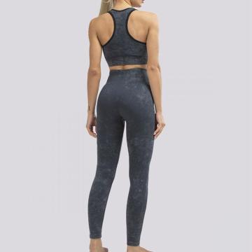 Yoga Leggings and Sports Bra Gym Clothes