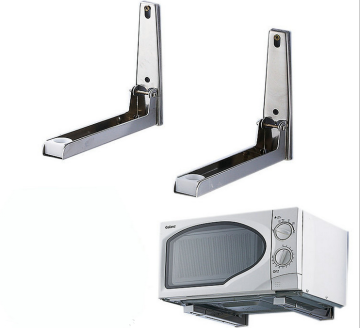 Stainless steel Foldable Stretch Shelf Rack Microwave Oven Bracket