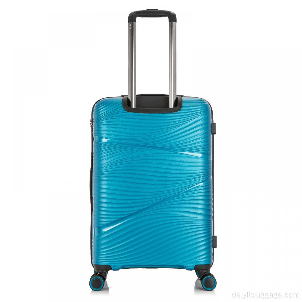 Neuestes Design 20-Zoll-Trolley-Gepäck-Set PP-Koffer