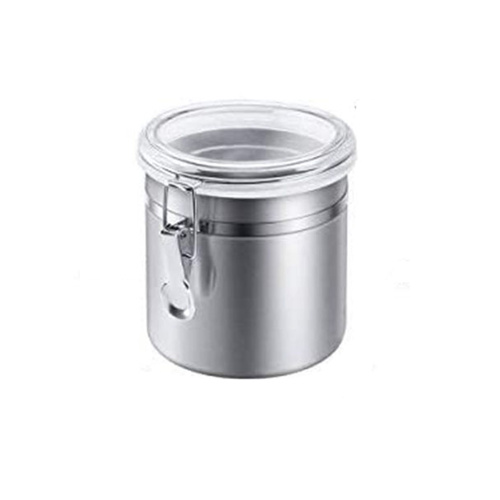 China Stainless steel canister with lock Factory