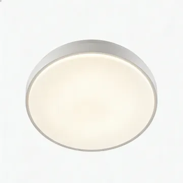 Gentle glow LED ceiling fixture