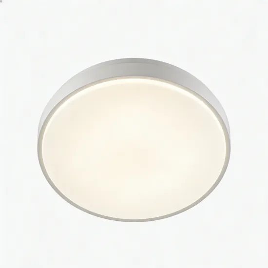 Gentle glow LED ceiling fixture