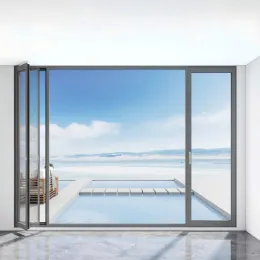 Typhoon Resistant Casement Window with Thermal Break Frame