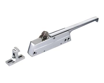 Cold Room Latch Straight Door Handle with Lock - High Pressure Die-Cast Zinc YL-1240