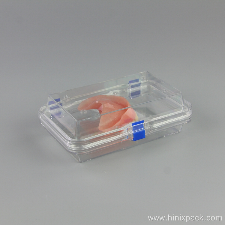 Plastic Clear Storage Membrane Box With Hinged Lid