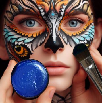Neon Face Paints dan Vegan Face Painting Supplies for Cosplay dan Pertunjukan