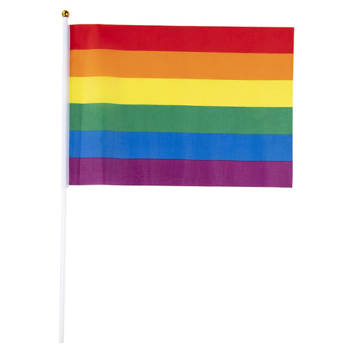 Hot Selling LGBT Printed Polyester Pride hand Flags