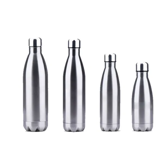 1000ml Single Wall Hot Cold Insulated Vacuum Flask Stainless Steel Sports Drinks Water Bottle