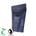 500 g de paquete de café negro de papel biodegradable