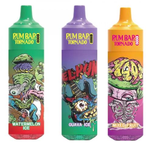 Rum Bar Tornado 10000 Puffs vape brands