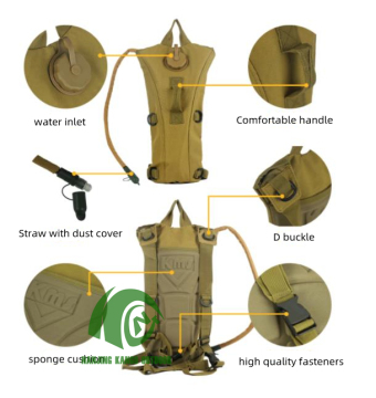 Customized Tactical Outdoor Backpack with Water Bladder and Camouflage - Kango Hot Sale