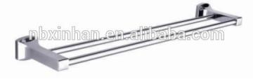 Latest modern design60cm Bathroom stainless steel double towel bar