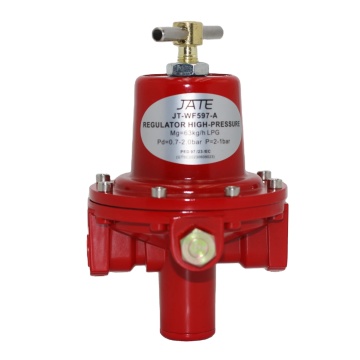 JATE 597FB Gas Burner Pressure Reducing Valve, Pressure Regulating Valve with Handle and Manual Relief Valves: Detailed Information and Guide