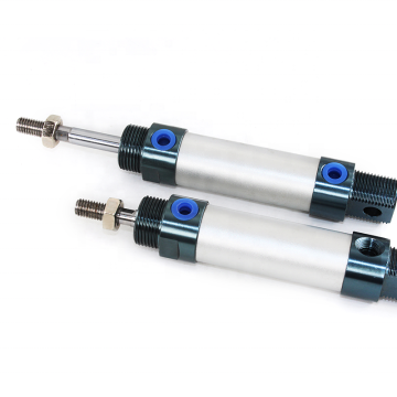 Aluminum Alloy Miniature Spring-Loaded Pneumatic Cylinder for MAL Series Components