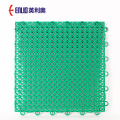 Eenvoudige kleur buiten PP Interlocking Basketball Court Mat