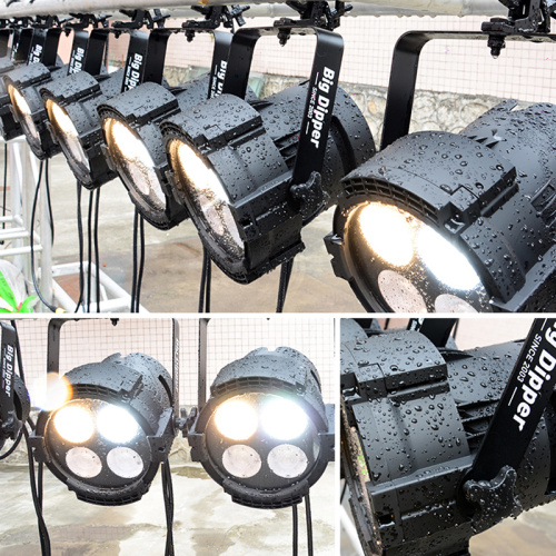 Big Bipper IP55 4pcs 50W Cold Warm White Lights Bar Stage Lighting Equipment dj Waterproof 200W Par Light