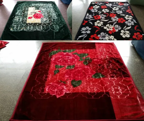 Popular 100%Polyester Korean Blanket/Fleece Blanket/Mink Blanket
