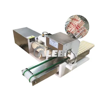 Stainless Steel Skewer Machine: Souvlaki, Kebab, and Meat Skewer Making Equipment for Small Businesses