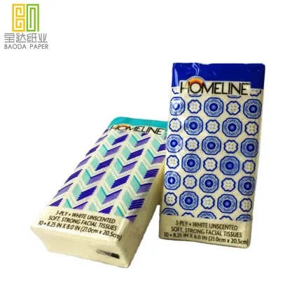 3 Ply standard pocket tissue