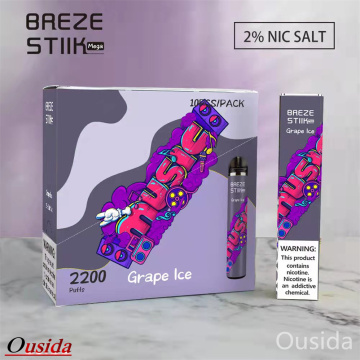 Best and Cheapest 2200 Puffs Breze 850mAh