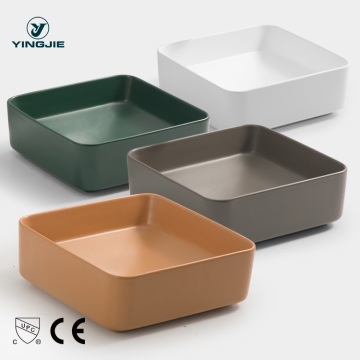 Ceramic Countertop Bathroom Sink
